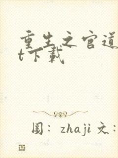 重生之官道txt下载
