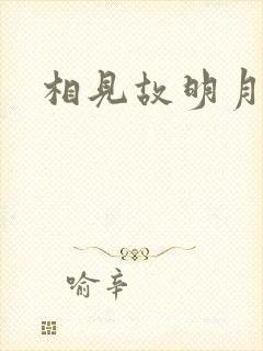 相见故明月封面