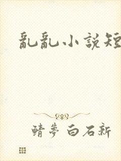 乱乱小说短篇