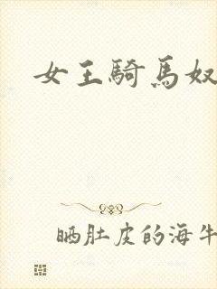 女王骑马奴封面