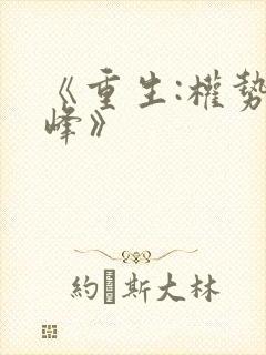 《重生:权势巅峰》