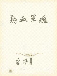 热血军魂封面