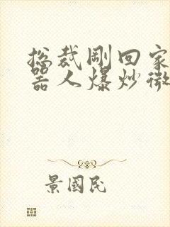 总裁刚回家被机器人爆炒微博