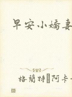 早安小娇妻