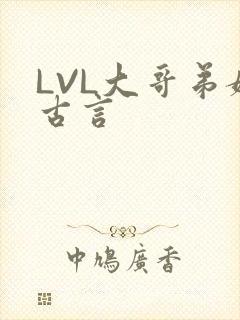 LVL大哥弟媳古言