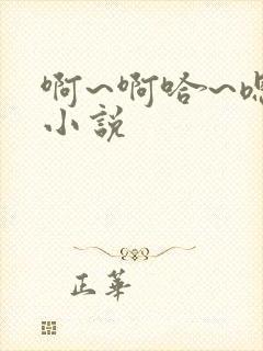 啊~啊哈~嗯~小说