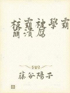 校霸被学霸玩到崩溃腐