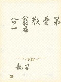 公翁欢爱第三十一篇