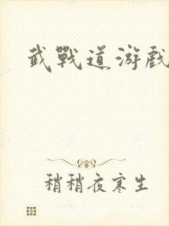 武战道游戏