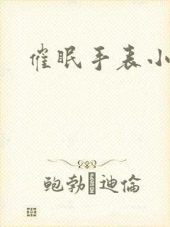 催眠手表小说封面