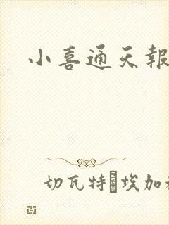 小喜通天报封面