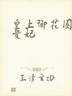 皇上御花园中要爱妃