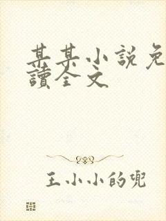 某某小说免费阅读全文