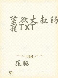 禁欲大叔的心尖宠TXT