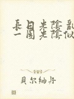 长日光阴 乱作一团光阴似箭封面