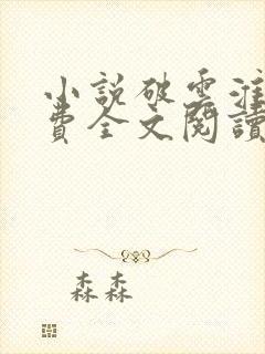 小说破云淮上免费全文阅读一