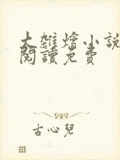 大杂烩小说全集阅读免费