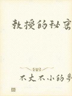 教授的秘密