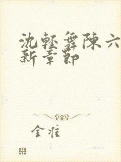 沈轻舞陈六何最新章节封面
