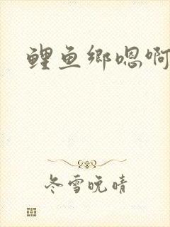 鲤鱼乡嗯啊