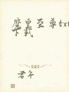 魔皇至尊txt下载