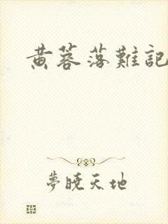 黄蓉落难记阅读