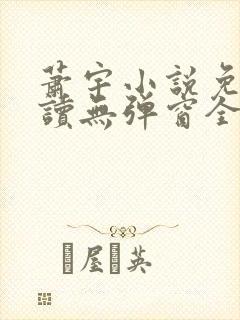 萧宇小说免费阅读无弹窗全文