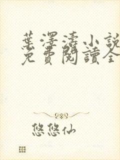 叶泽涛小说全文免费阅读全文