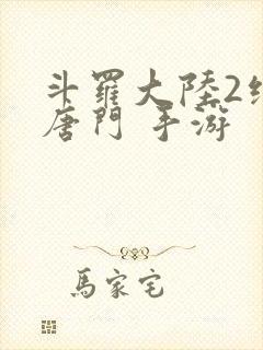 斗罗大陆2绝世唐门 手游