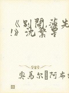 《别闹,薄先生!》沈繁星