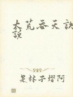 太荒吞天诀 小说