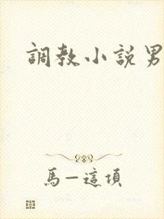 调教小说男男h