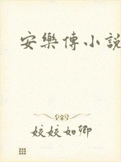 安乐传小说封面