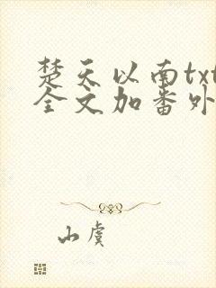 楚天以南txt全文加番外未删减免费阅读