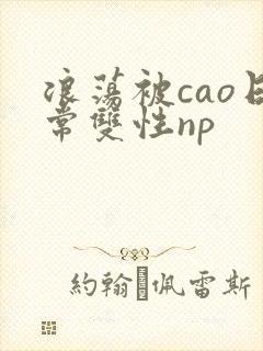 浪荡被cao日常双性np封面