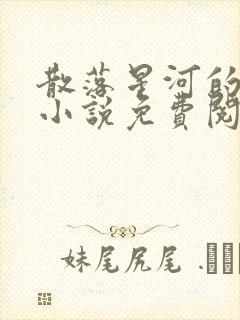 散落星河的记忆小说免费阅读全文