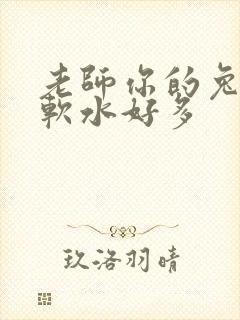 老师你的兔子好软水好多