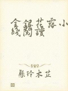 金银花露小说在线阅读