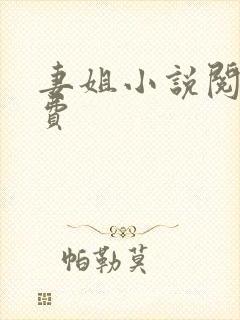 妻姐小说阅读免费