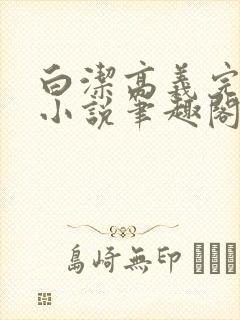 白洁高义完整版小说笔趣阁在线阅读封面