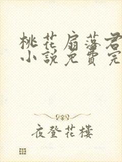 桃花扇落君不还小说免费完整版