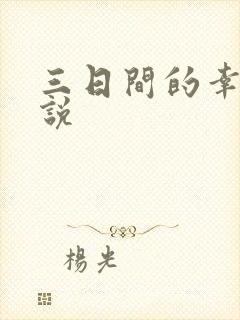 三日间的幸福小说