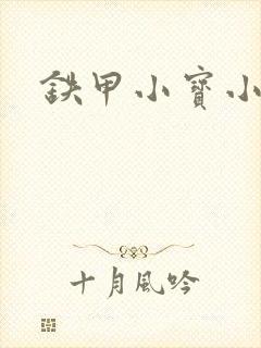 铁甲小宝小百合封面