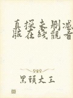 真探未删减完整版在线观看