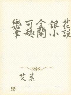 乐可金银花免费笔趣阁小说
