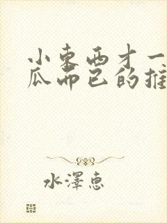 小东西才一根黄瓜而已的推荐书