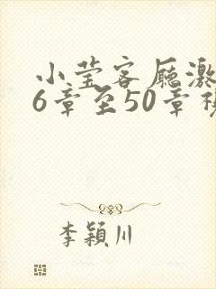 小莹客厅激情46章至50章视