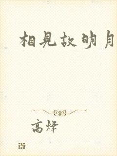 相见故明月封面
