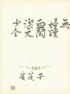 少洁白妇无删减全文阅读