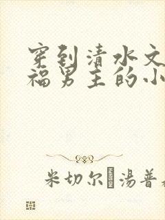 穿到清水文里造福男主的小说